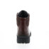 Фото #13 товара Bruno Magli Val VAL2 Mens Brown Leather Lace Up Casual Dress Boots