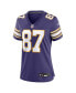 Women's T.J. Hockenson Purple Minnesota Vikings Classic Player Game Jersey