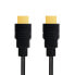 LogiLink CH0077 - 1 m - HDMI Type A (Standard) - HDMI Type A (Standard) - 48 Gbit/s - Audio Return Channel (ARC) - Black