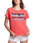 Фото #1 товара Chaser Coast Jersey Oversized Crewneck T-Shirt Women's