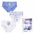 Pack of Girls Knickers Frozen 3 Units Multicolour
