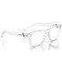 ფოტო #4 პროდუქტის Men's Square Eyeglasses, AN7229 53