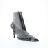 Diesel D-Venus AB Y03043-P5041-H9383 Womens Gray Suede Ankle & Booties Boots