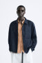 Фото #2 товара Куртка-рубашка из 100% льна ZARA