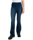 Juniors' Curvy Pull-On Flare-Leg Jeans