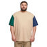 URBAN CLASSICS Organic Oversized Colorblock short sleeve T-shirt