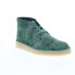 Фото #2 товара Clarks Desert Coal 26166172 Mens Green Suede Lace Up Chukkas Boots