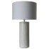Фото #1 товара Декоративная настольная лампа DKD Home Decor Белый Разноцветный Лён Dolomite 25 W 50 W 220 V 42 x 42 x 73,5 см