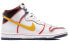 Фото #3 товара Nike Dunk High pro qs "gundam" 高达联名款 独角兽 魔术贴 轻便耐磨 高帮 板鞋 男女同款 白黄红 / Кроссовки Nike Dunk High DH7717-100