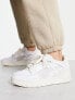 Фото #1 товара Puma Slipstream textured neutral trainers in white