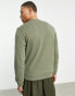 Napapijri Balis small logo sweatshirt in khaki