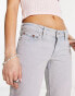 Weekday Arrow low rise straight leg jeans in artic blue