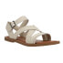 TOMS Sloane Flat Womens Beige Casual Sandals 10020822T-101