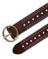 Фото #4 товара Women's Adjustable Laser Cut Leather Belt