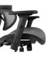 Ergonomic Mesh Office Chair-Synchro-Tilt, Headrest, Adjustable Pivot Arms