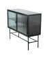 Retro Style Console Table Modern Sideboard Storage Cabinet With Detachable Wide Shelves