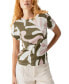 ფოტო #2 პროდუქტის Women's Perfect Crewneck Cotton Short-Sleeve T-Shirt