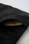 Hooded water-repellent padded parka
