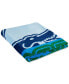 Cropped Croc Logo Cotton Beach Towel