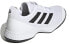 Фото #4 товара Кроссовки для тенниса Adidas Courtflash Para 低帮 耐磨 белого цвета GW2518