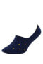 Фото #3 товара Носки Defacto Yellow Patterned Ballerina Socks