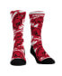 Фото #1 товара Men's and Women's Socks Arkansas Razorbacks Allover Logo and Paint Crew Socks