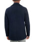 ფოტო #2 პროდუქტის Men's Double-Breasted Wool Blend Peacoat