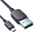 Фото #2 товара Kabel przewód microUSB - USB 2.4A 480Mbps 2m czarny
