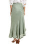 Фото #2 товара Nicholas Aveline Bias Seamed Linen Midi Skirt Women's