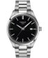 ფოტო #1 პროდუქტის Men's Swiss PR 100 Stainless Steel Bracelet Watch 40mm
