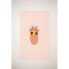 Blanket Crochetts Blanket Yellow Pink Ladybird 85 x 140 x 2 cm