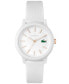 Фото #1 товара Часы Lacoste White Silicone Strap 36mm
