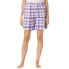 ფოტო #1 პროდუქტის Plus Size Woven Sleep Short