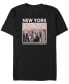 Фото #1 товара Men's The Big Apple Short Sleeve Crew T-shirt