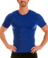 Фото #1 товара Men's Big & Tall Compression Activewear Short Sleeve Crewneck T-shirt