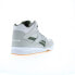 Фото #8 товара Reebok Royal BB4500 Hi 2.0 Mens Gray Leather Lifestyle Sneakers Shoes