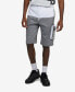 ფოტო #1 პროდუქტის Men's Top Block Cargo Fleece Shorts