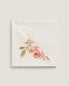 Фото #1 товара Pack of floral print napkins (pack of 2)