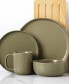 Фото #2 товара Tom 16 Pc. Dinnerware Set, Service For 4