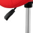 Фото #4 товара Taboret stołek hoker kosmetyczny siodłowy na kółkach Frankfurt do 150 kg czerwony