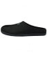 Фото #24 товара Mens Felt Faux Wool Clog Slippers Comfortable Cushion House Shoes