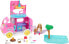 Фото #5 товара Barbie Chelsea Serie, Chelsea Auto und Camper Set mit 10+ Barbie Camping Accessoires, 1x Chelsea Puppe, Teal Auto und Pink Mini Camper, Geschenke für Kinder ab 3 Jahren,FXG90