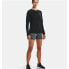 Фото #3 товара Спортивные женские шорты Under Armour Play Up 3.0 Twist Темно-серый Чёрный