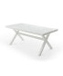 Фото #1 товара 70.87Inch Rectangular Dining Table With X-Shape Aluminum Table Leg/Metal Base