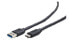 Фото #3 товара Gembird CCP-USB3-AMCM-6 - 1.8 m - USB C - USB A - USB 3.2 Gen 1 (3.1 Gen 1) - Male/Male - Black