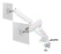 Фото #2 товара Deltaco GAM-135-W - Clamp - 18 kg - 43.2 cm (17") - 81.3 cm (32") - 100 x 100 mm - White