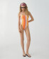 ფოტო #2 პროდუქტის Women's Stripes Print Swimsuit