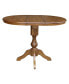 Фото #3 товара 36" Round Top Pedestal Table with 12" Leaf