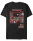 Фото #1 товара Men's Deadpool Periodic Table of Awesomeness Short Sleeve T- shirt