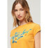 Фото #4 товара SUPERDRY Floral Scripted short sleeve T-shirt